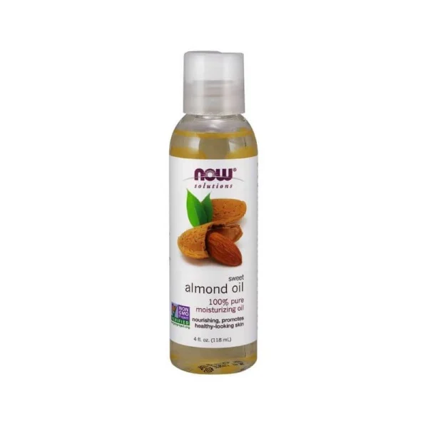 NOW Solutions 100% Pure Sweet Almond Oil, 118ml