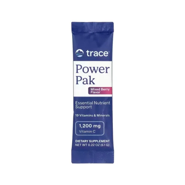 Trace Minerals Electrolyte Stamina Power Pak, Mixed Berry, 30 Packets (6.1g each)