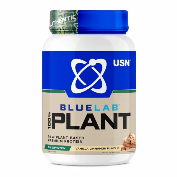 USN BlueLab 100% Plant Protein Vanilla Cinnamon 775g